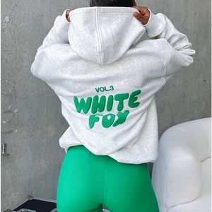 White Fox Offstage Hoodie Glacier Grey